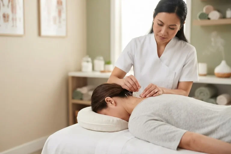 Pressure Points for Neck Pain Therapy and Acupuncture Guide